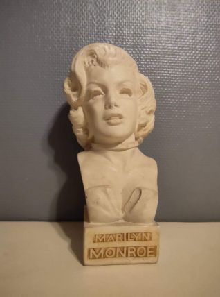buste de Marilyn Monroe en plâtre