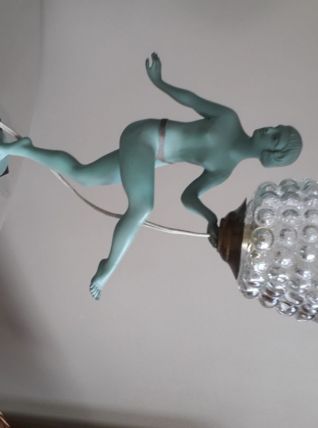 Lampe danseuse art-déco