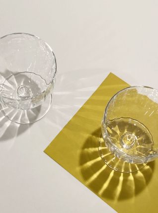 verres à vin ou apéritif en cristal