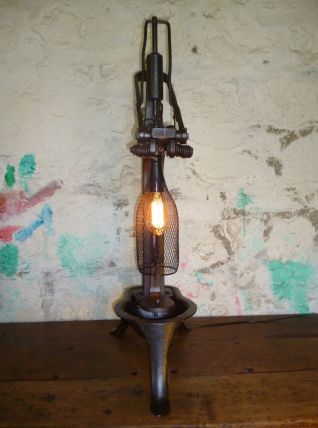 LAMPE DESIGN INDUSTRIEL - BOUCHONNEUSE -