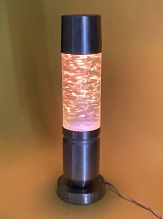 Lampe paillettes glitter design 70s