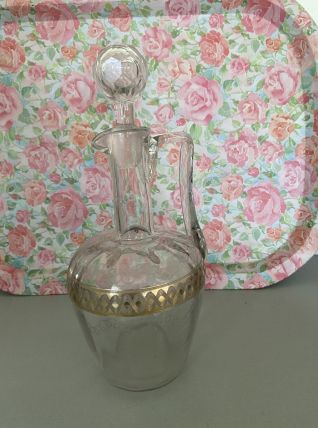 Carafe liseré or annee 50