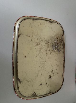 Plateau vintage métal 