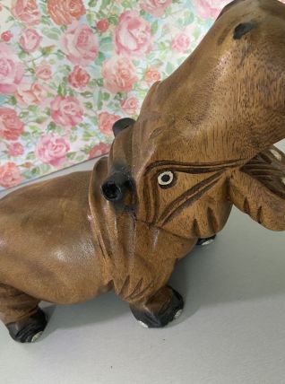 Hippopotame Art déco 