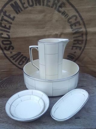 Ensemble de toilette en faïence (5pièces) - Moulin des loups