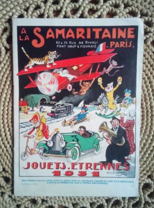 Catalogue À la Samaritaine Paris-Jouets Etrennes 1931