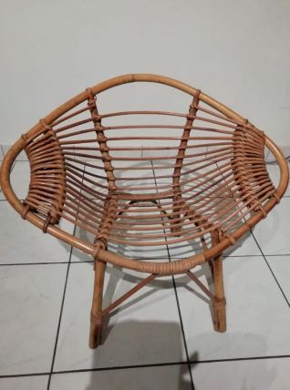 Chaise en rotin