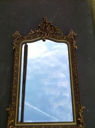 grand miroir louis XV-Transition XIXem