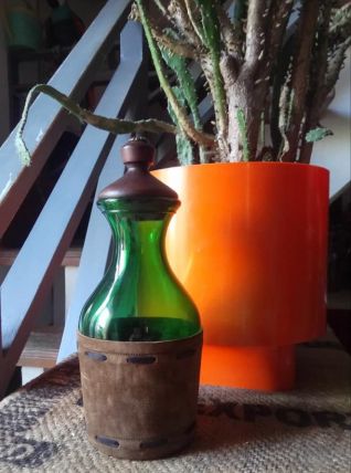 Jolie bouteille en verre 