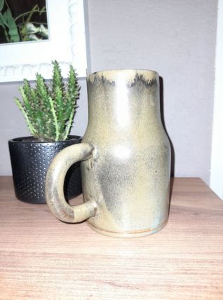 Pichet gres vernissé St Amand Puisaye Arts  Ceram grand feu