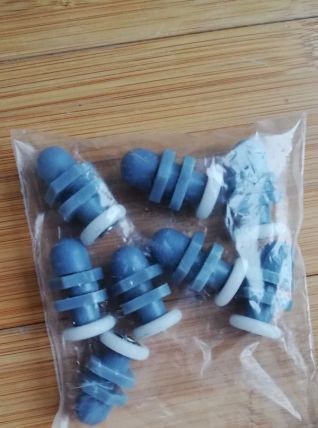 8 roulettes 20 mm pour porte douche coulissante 