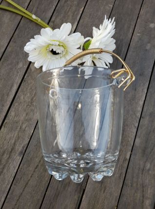 seau à glaçon anse métal doré - So vintage !