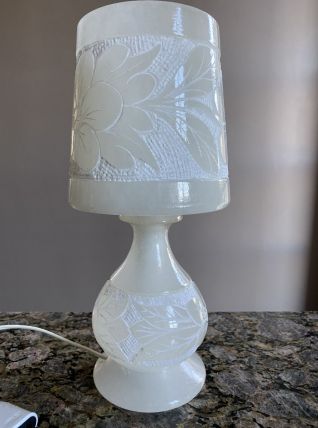 Lampe en albâtre 