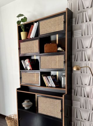 Bibliothèque vintage