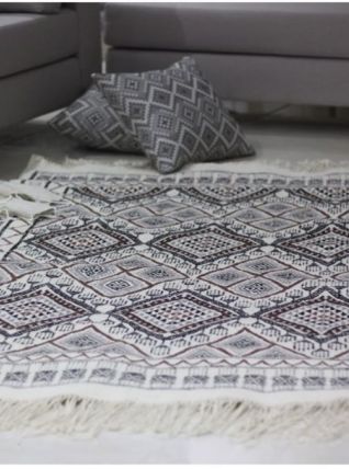 Tapis kilim berbère fait main en laine 