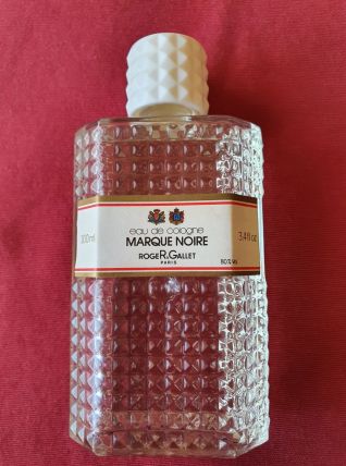 Flacon Marque Noire Roger Gallet 100 ml vintage