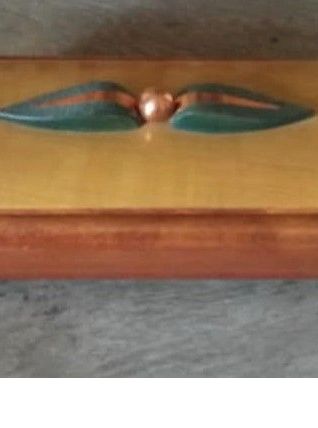 Jolie boite en bois - Art déco 