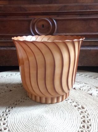 Grand cache pot vintage (Plastilex)