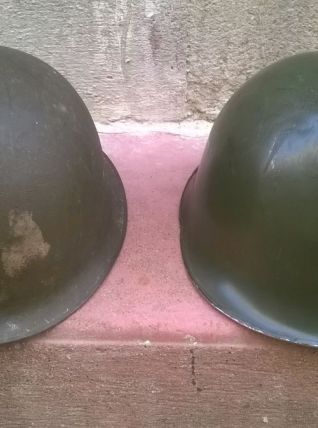 Paire de casques militaire Français 