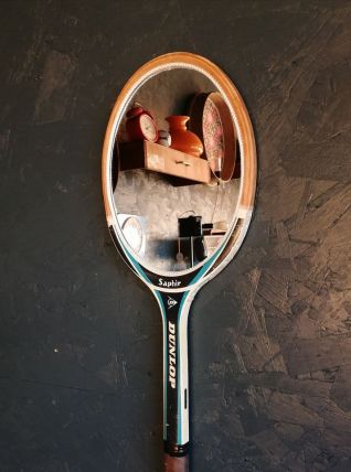 Miroir, raquette miroir, raquette tennis - "Dunlop Saphir"