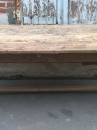 Table de ferme en noyer époque fin XVIII