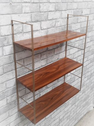 etagere string metal faux bois  