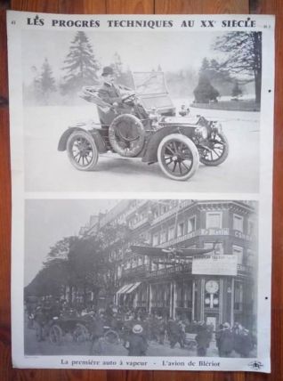 Affiche pédagogique (histoire) - Editions Robert Lyon  