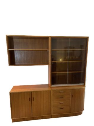 Bibliothèque Scandinave en teck Formule Kempkes 1950