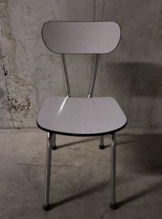 Chaise en formica années 60