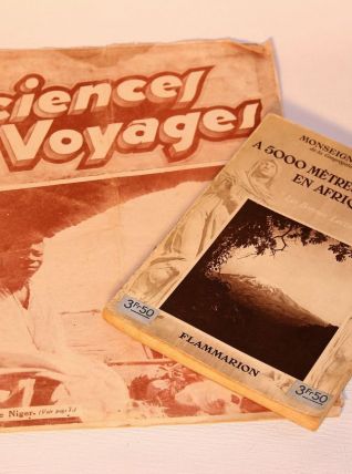 Lot de 2 documents écrits sur l'Afrique. 1930