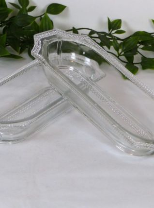 2 coupelles raviers en verre