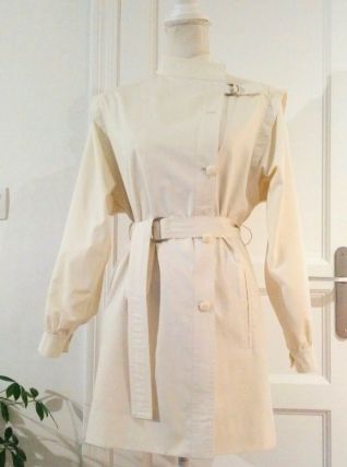 Trench vintage écru T. 38