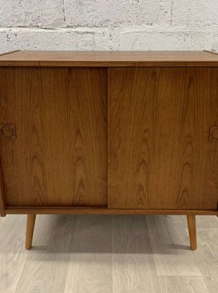 Enfilade scandinave vintage en teck, années 60