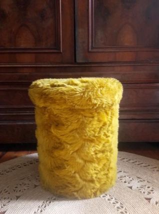 Pouf moumoute - Années 70