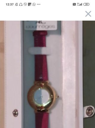 Montre Courrèges Baccarat vintage