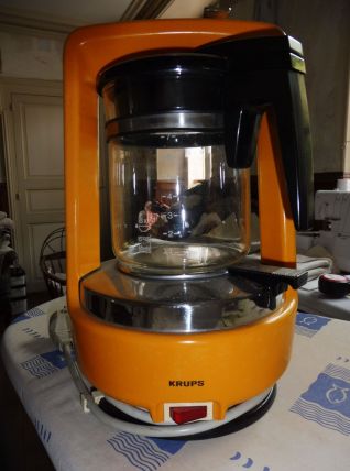 Cafetière KRUPS vintage 70 orange