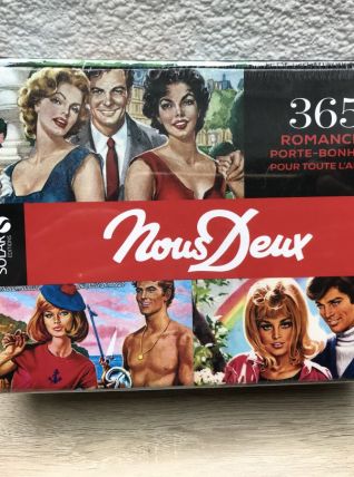 Ephéméride " Nous Deux " cartes vintage