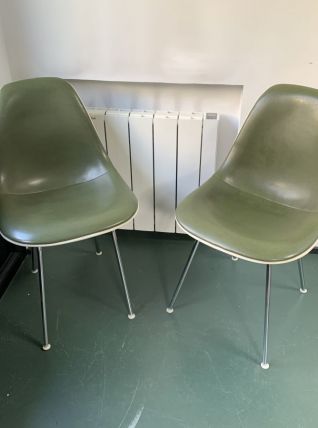 Chaises Dsr Eames lot de 2 