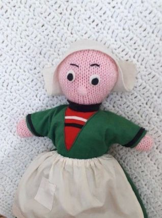 Poupée Bécassine crochet
