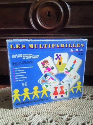 Jeu "Les multifamilles" - Fernand Nathan 1968