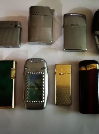 lot de 9 briquets pour  collection ou usage