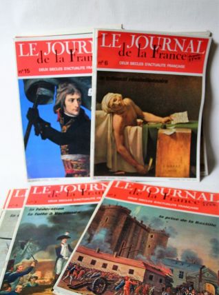 Lot de 38 revues Le journal de la France 2 siècles d'actua
