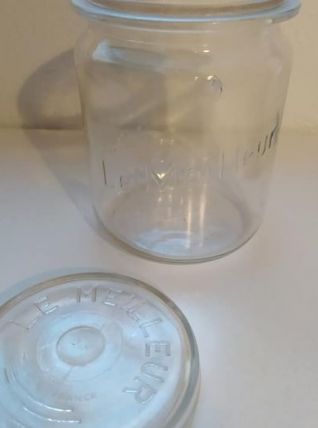 Lot de 3 bocaux de la marque « Le meilleur"