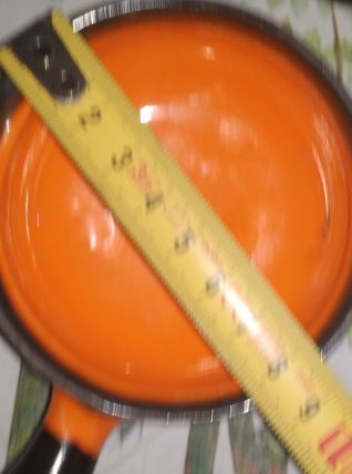 Poêlon orange VALLAURIS