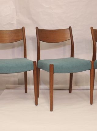 Set de 4 chaises en teck  Cees Braakman pour Pastoe 1960 ent