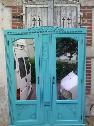 Grande armoire parisienne art déco