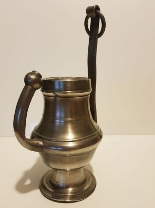 Lampe à huile étain AM