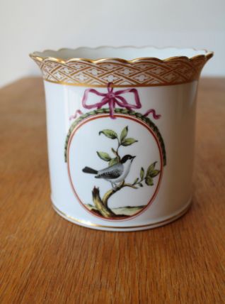 Pot cache pot porcelaine de limoges années 70