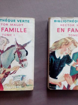 En famille, Hector Malot, tome I et II (complet)