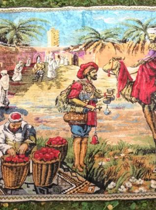 Ancienne tapisserie murale orientale (Turquie)